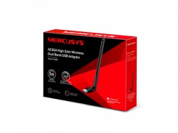 Адаптер Wi-Fi USB Mercusys MU6H AC650 433Mb/s 5GHz 200Mb/s 2.4GHz