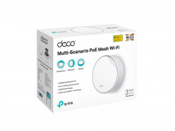 Mesh Wi-Fi система TP-LINK Deco X50-Poe (3-PK) Dual-Band, 2402Mb/s 5GHz+574Mb/s 2.4GHz, WAN/LAN 1x2,5 Гбит/с,+1 Гбит/с. 4 antenna, Parental Control