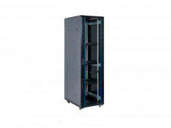 Шкаф серверный напольный Finen FS8042 42U, 800*1000*2054 мм, дверь из закаленного стекла, 800кг, в комплекте полка 1 шт. вентилятор 2шт., IP20