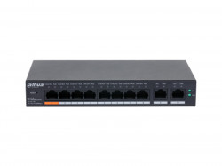 Коммутатор сетевой PoE DAHUA DH-CS4010-8ET-60 8xPoE 100Мбит/с управляемый