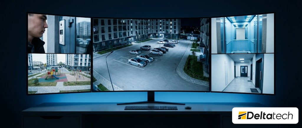 Установка видеонаблюдения в Бишкеке &mdash; этапы, ошибки, чек-лист | DeltaTech