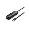 Адаптер UGREEN CM416 USB 2.0 3 USB 2.0 RJ45 100Mbps