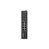 Коммутатор сетевой PoE HIKVISION DS-3T0510HP-E/HS 8xPoE100Mb/s  неуправляемый
