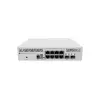 Коммутатор MikroTik CRS310-8G+2S+IN (32MB FLASH, 2xSFP+10000Mbps, IP20, RouterOS v7/SwitchOS)