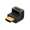 Переходник UGREEN HD112 HDMI(Male) to HDMI (female) черный  20110