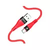 HOCO U53 для передачи данных и зарядки (быстрая зарядка)USB-Type-C, 5A, 1.2м, красный