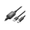 Кабель USB-принтер UGREEN US122 10М активный 10374