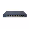 Коммутатор сетевой PoE HIKVISION DS-3E1510P-EI 2xUpLink 1Gb/s, 8xPoE 1Gb/s