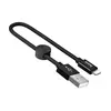 HOCO X35 Premium USB-Lightning для передачи данных и зарядки, 2.4А, 0.25m, black
