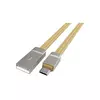 LDNIO LS-20 USB-microUSB, цинковые разъемы, нейлон