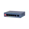 Коммутатор сетевой PoE DAHUA DH-CS4006-4ET2GT-60 2xUpLink 1Gb/s, 4xPoE 100Mb/s