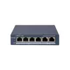 Коммутатор сетевой PoE HIKVISION DS-3E1506P-EI(O-STD) 2xUpLink 1Gb/s, 4xPoE 1Gb/s