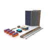 Солнечная станция ECO 5 под углом (Инвертор SmartWatt Eco 5K MPPT/Панель Delta SM 380-72M10шт/АКБ GEL 12200-4шт/Комплект для монтажа)