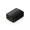 Переходник UGREEN HDMI мама - HDMI-мама черный 20107