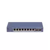 Коммутатор сетевой PoE HIKVISION DS-3E1510P-SI-8P2F