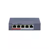 Коммутатор сетевой PoE HIKVISION DS-3E0105P-E/M(С) (1xUpLink 100Mb/s, 4xPoE 100Mb/s, 1Gb/s) 45W