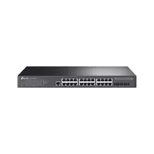 Коммутатор TP-Link TL-SG3428X-UPS (24×1Gb/s RJ45, 4×10Gb/s SFP+) 32W