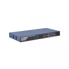 Коммутатор сетевой HIKVISION PoE DS-3E1318P-EI/M 16xPoE 100Mb/s  управляемый
