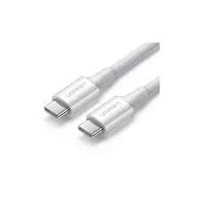 UGREEN US300 Type-C Male to Type-C Male 2.0 ABS Shell 5A Current, 1,5м, белый