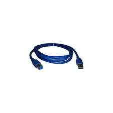 Кабель USB 3.0-принтер HOY синий (1,5 m)
