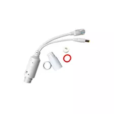 Переходник проходной PoE RJ45 - 12V DC.
