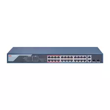 Коммутатор сетевой PoE HIKVISION DS-3E0326P-E(B)   24xPoE 100Mb/s неуправляемый