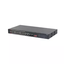 Коммутатор сетевой PoE DAHUA DH-S3226-24ET-240 24xPoE 100Mb/s неуправляемый