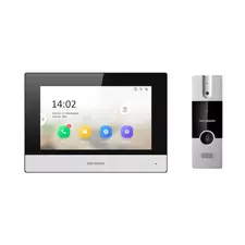 IP видеодомофон гибридный HIKVISION DS-KIS302-P