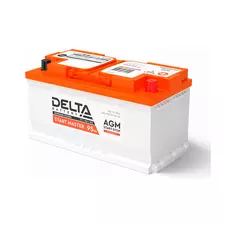Стартерный авто Аккумулятор DELTA START MASTER 95 Ah AGM (353*175*190)