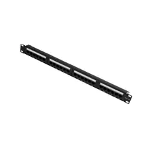 Патч панель Finen PN-UTP5E24, 1U, 24 порта, UTP