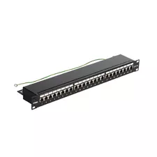 Finen FTP Cat6A 24ports 19-дюймовая 24-портовая патч панель