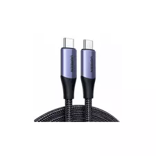 UGREEN US355 USB-C 3.1 M/M Gen2 5A Cable with Braided 1, Black