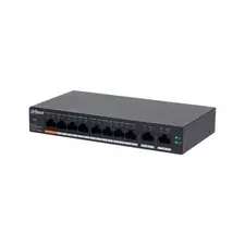 Коммутатор сетевой PoE DAHUA DH-CS4010-8ET-60 8xPoE 100Мбит/с управляемый