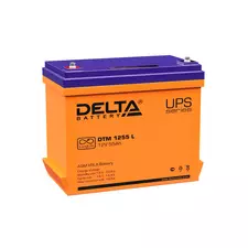 Аккумулятор Delta DTM1255L 12V 55Ah