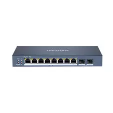 Коммутатор сетевой PoE HIKVISION DS-3E1510P-SI 8xPoE 100Mb/s  управляемый