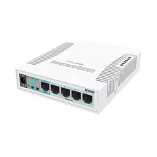 Коммутатор MikroTik RB260GS CSS106-5G-1S  5x1000Mb/s 2xPOE 1xSFP управляемый