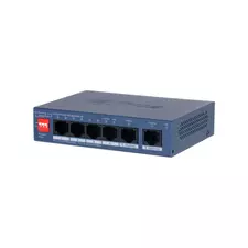 Коммутатор сетевой PoE DAHUA DH-CS4006-4ET2GT-36 2xUpLink 1Gb/s, 4xPoE 100Mb/s