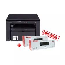 МФУ монохромное лазерное Canon i-SENSYS MF3010 + 2 картриджа CRG 725