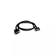 Кабель DVI папа-DVI папа 1,5м черный