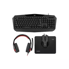 Клавиатура+мышь+коврик+наушники SVEN GS-4300 черный