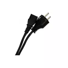 Кабель питания 220V компьютерный 3*0,75 1,2 м (черный)