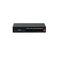 Коммутатор сетевой PoE DAHUA DH-S3006-4ET-36 2xUpLink 100Mb/s, 4xPoE 100Mb/s