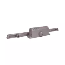 Доводчик НОРА-М №3S Slider (40 - 70кг), морозостойкий со скользящей тягой, серебро