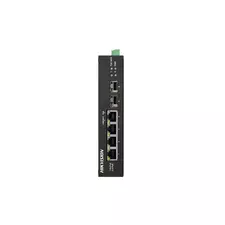 Коммутатор сетевой PoE HIKVISION DS-3T0506HP-E/HS  4xPoE100Mb/s  неуправляемый