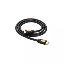 UGREEN HD101 HDMI Round Cable 2m (Yellow/Black)