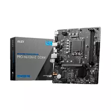 Материнская плата MSI PRO H610M-E D4