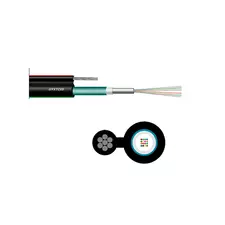 Наружный оптический кабель с несущим тросом GYXTC8S - (Цена за бухту 1000 м.)