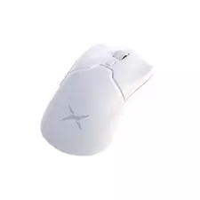 Мышь беспроводная+проводная игровая Delux M800CD white