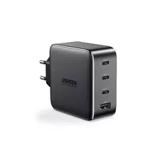 Зарядное устройство UGREEN CD226 (3xType-C, 1xUSB-A, 100W, GaN, быстрая зарядка, серый)  40747