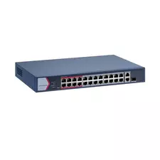 Коммутатор сетевой PoE HIKVISION DS-3E1326P-EI/M  24хPoE 100Mb/s управляемый